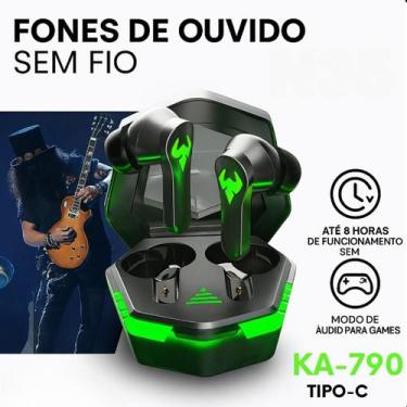 Imagem de Fone De Ouvido Bluetooth Gamer Som Claro E Alta Performance - ROMI
