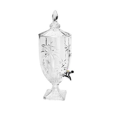 Imagem de WOLFF - Suqueira com Pé e Tampa Palm Tree 4,5L Cristal