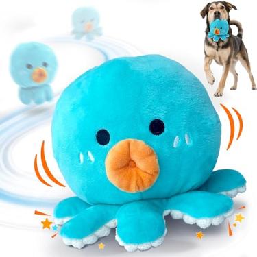 Imagem de Hanarook Brinquedos interativos para cães, bola de brinquedo para cachorro que range, recarregável, com modo de fala de música de salto, para cachorros, pequenos e médios para mantê-los ocupados