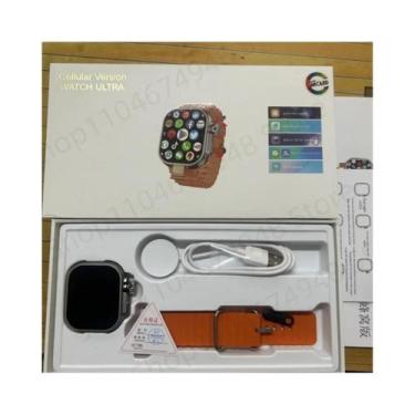 Imagem de Smartwatch 5G LTE Android 12 S10 Ultra CD12 Com Câmera Rotativa, GPS, 