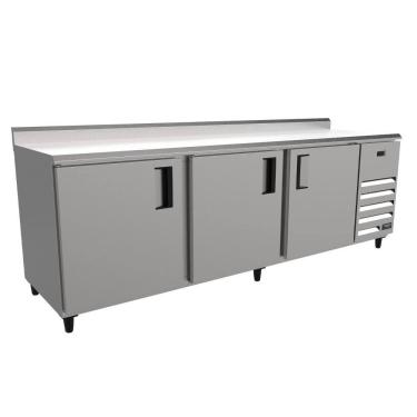 Imagem de Balcão Refrigerados Venâncio 250cm Exterior Inox Interior Aluzinco Tampo Liso 127V VCFRH25-41413