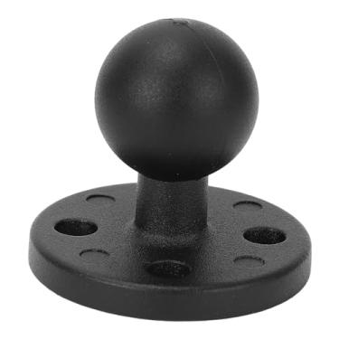 Imagem de Ymiko Adaptador de Montagem AMPS de Metal de 25 Mm e 1 Polegada Com Bola Antiderrapante e Base Redonda para Caiaques, Barcos, Caminhões e Equipamentos Externos Em Liga de Alumínio