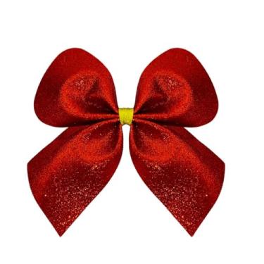 Imagem de Kit 03 Laço Lacinho G de Natal Enfeite Natalino Arvore Luxo (Vermelho)