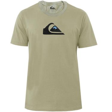 Imagem de Camiseta Quiksilver Comp Logo Colors Areia-Unissex