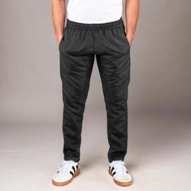 Imagem de Calça Masculina Popular Academia Treino Tactel com Bolsos Laterais-Masculino