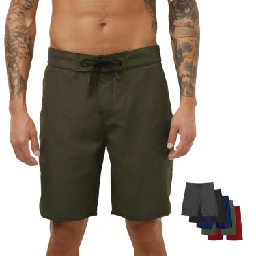 Imagem de Shorts SURF LISO Mauricinho Bermuda Praia Academia Tactel Verão 1043-Masculino