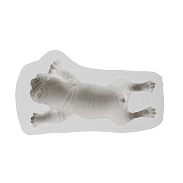 Imagem de Formas de Silicone para Bolo Cachorro Shar Pei 3D Ferramentas DIY Sabonete Artesanal Chocolate e Decoração Fondant