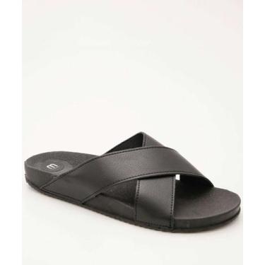 Imagem de Rasteirinha Feminina  Fivelas Marisa-38042, Preto, 36