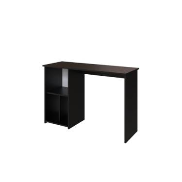 Imagem de Mesa Escrivaninha com 3 Nichos Veneta DRD Móveis (Preto)