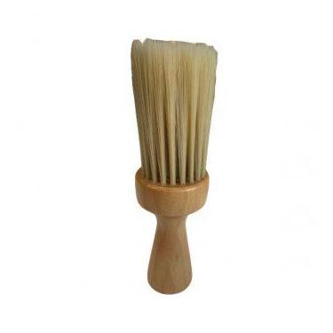 Imagem de Espanador Redondo Madeira Cabelereiro Barbeiro Profissional - Poderosa