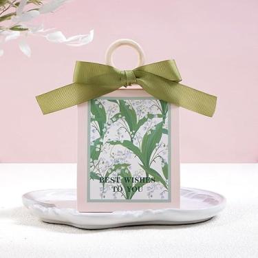 Imagem de Pequenos sacos de presente com laço lembrancinha de festa apresenta biscoitos doces embalagem bonita padrão caixas aniversário casamento, verde