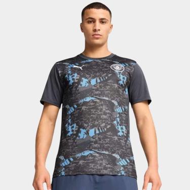 Imagem de Camisa Manchester City Pré Jogo 24/25 s/nº Puma Masculina-Masculino