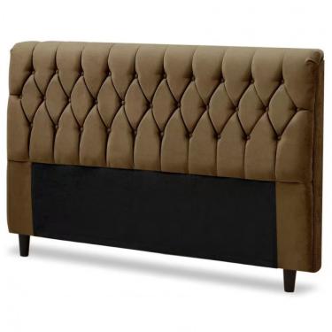 Imagem de Cabeceira Cama King Size Palladium Dobue Castor