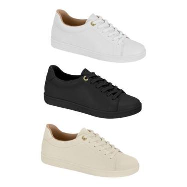 Imagem de Tênis Feminino Modare Casual Massageador 7363.105, Creme, 37