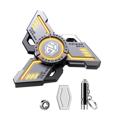 Imagem de Fidget Spinner INNÔPLUS Fidget Spinners para crianças laranja