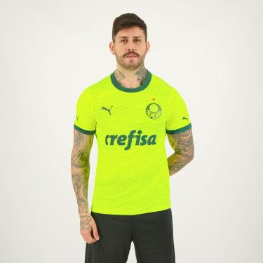 Imagem de Camisa Puma Palmeiras III 2023 Jogador-Masculino