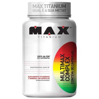 Imagem de Multimax Complex 90 Cáps - Max Titanium-Unissex