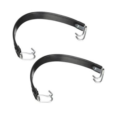 Imagem de FALVFUN Correia de elevação de bateria de carrinho de golfe de 2 peças para baterias T105, correia de transporte de bateria de célula profunda resistente, substituição de alça de montagem de elevador