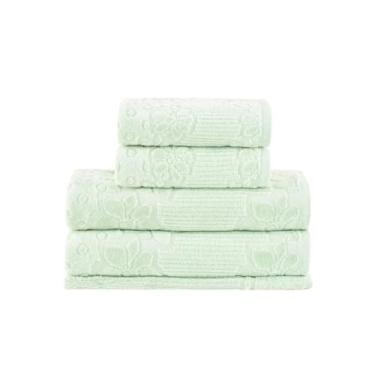 Imagem de Jogo De Toalhas 5 Peças Lollipop 70/135 Verde 1845 Buddemeyer