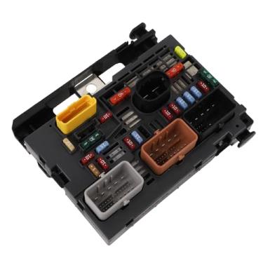 Imagem de Cryfokt Caixa de Fusíveis do Motor 9809742880 Módulo de Fusível de Proteção de Circuito Durável Adequado para 307 308 408, para Entusiastas de Carros