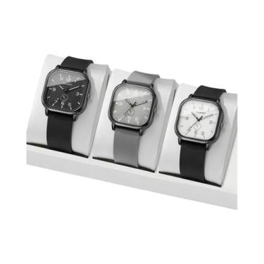 Imagem de Relógio Casual Feminino De Quartzo Com Pulseira De Silicone, Relógio E