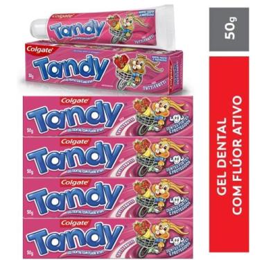 Imagem de Creme Dental Tandy Tutti Frutti Colgate Com 5 Unidades - RV Dente