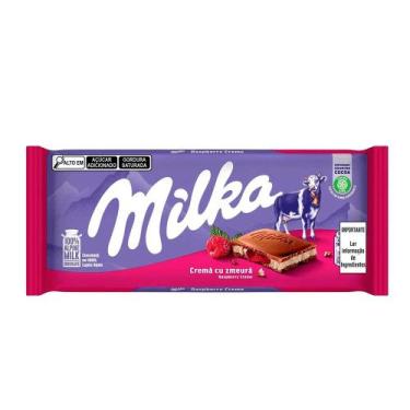 Imagem de Chocolate Raspberry Creme Milka 100g
