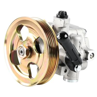 Imagem de WMPHE Bomba de direção hidráulica com polia compatível com Subaru Legacy e Subaru Outback 2.5L H4 2005 2006 2007 2008 2009, substituição para 34430AG03B, 34430-AG040