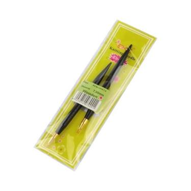 Imagem de Agulhas De Tricô Circulares E De Ponta Dupla Com Cabo De Sândalo Grand