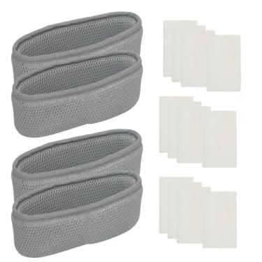 Imagem de PUREBURG Filtro de pavio de substituição compatível com umidificador Blueair DreamWell H38i H76i, 1 e 2 galões, pacote com 4 com almofada de aroma x 12 para sala de casa limpa a ar