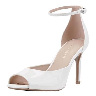 Imagem de Marc Fisher Tênis feminino Veni, Patente branca 140, 37