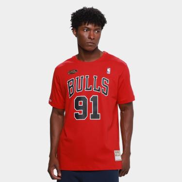 Imagem de Camiseta NBA Mitchell & Ness Bulls Masculina-Masculino