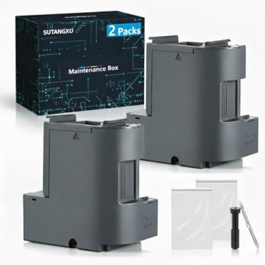 Imagem de SUTANGXU Substituição para caixa de manutenção T04D1 para tinta TO4D1 T04D100 para impressora EcoTank ET-15000 ET-4850 ET-3850