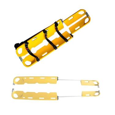 Imagem de Maca portátil de emergência médica, ajustável 160-210 cm, design de colher de alumínio leve, alta carga, 159 kg, equipamento de primeiros socorros dobrável para resposta rápida