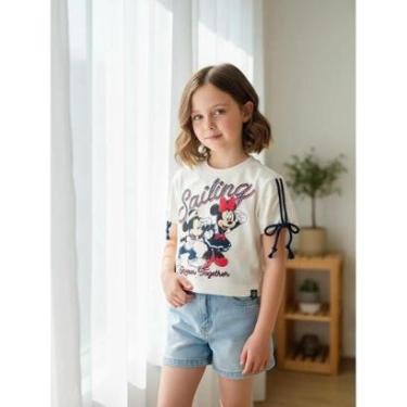 Imagem de Blusa Minnie e Mickey Sailing Animê-Feminino