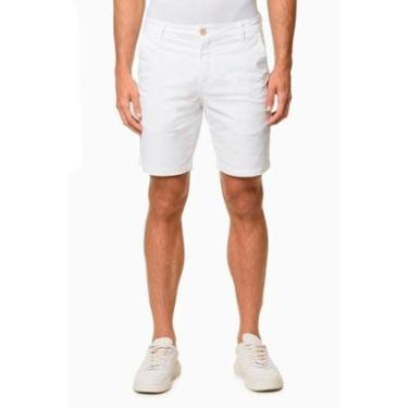 Imagem de Bermuda Calvin Klein Jeans Color Chino Masculino - BRANCO - 44-Masculino