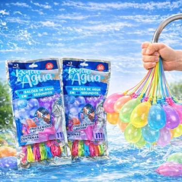 Imagem de Kit de Balões de Água, 333 Unidades, Enchimento Rápido em 60 Segundos,