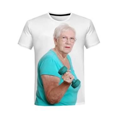 Imagem de Camiseta 3D Impressa Para Homens E Mulheres, Verão, Engraçada, Avó, Pi