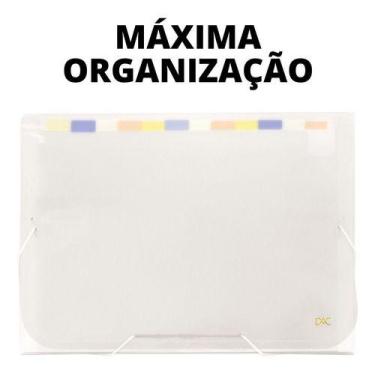 Imagem de Pasta sanfonada plastica a4 12 div - DAC