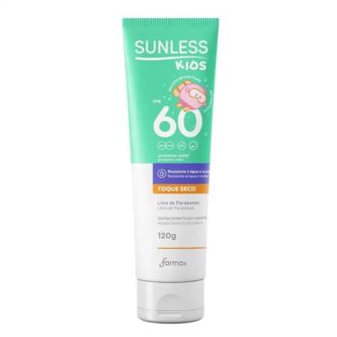 Imagem de Protetor Solar Kids Toque Seco Fps60 Sunless 120g