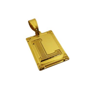 Imagem de Pingente De Letra A A Z Em Moeda Antiga - Alta Qualidade