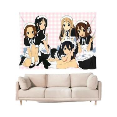 Imagem de Tapeçaria Kawaii Anime: Decoração Divertida Para Sala De Estar E Sala 