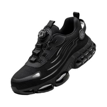 Imagem de Botas De Trabalho Masculinas Antichoque E Antiperfuração Com Botão Rot