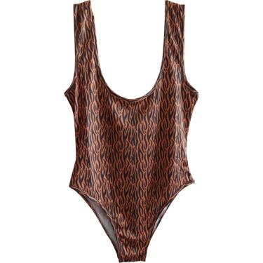 Imagem de Body Tigrinho Elastano Tamanho Único Festive