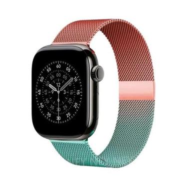 Imagem de Pulseira Ajustável Milanese Loop Para Apple Watch, Compatível Com Tama