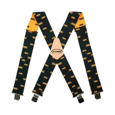 Imagem de Suspensórios Masculinos Elásticos Com Fita Métrica E Clipe Reforçado K