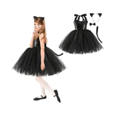 Imagem de Conjunto De Saia Tutu De Cosplay De Animais Para Meninas, Fantasia De 