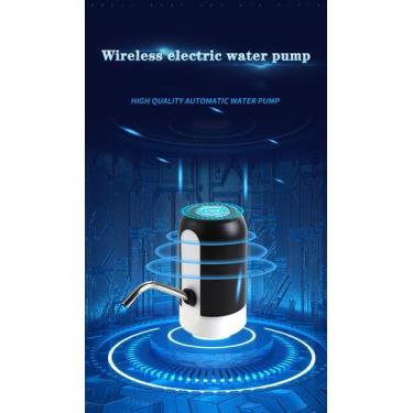 Imagem de Bomba Elétrica Para Galão De Água Recarregável USB - WATER
