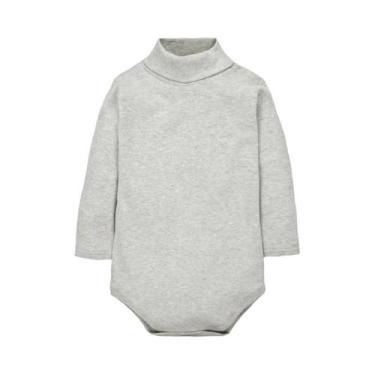 Imagem de Macacão De Algodão De Manga Longa Para Bebês Meninas, Cor Sólida, Conf