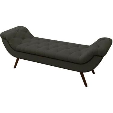 Imagem de Puff Recamier 160 Cm Pes Palito Venez Linho Sl 74 Peer Sl 74 - PERFAN 